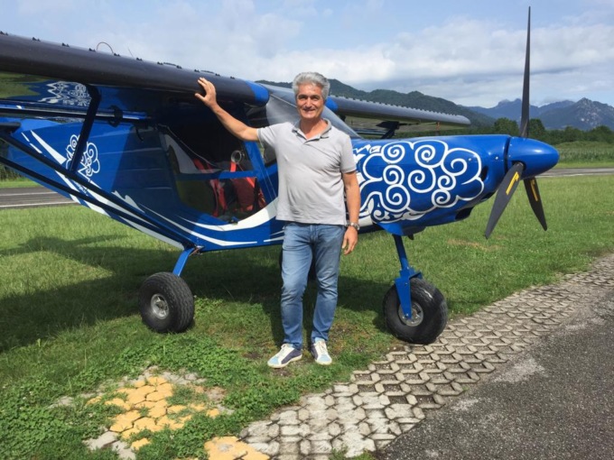 “A 64 anni mi sono regalato il brevetto di volo”