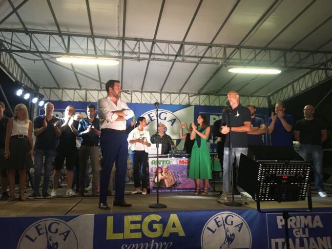 Matteo Salvini a Brugherio per la festa provinciale della Lega, ecco di cosa ha parlato