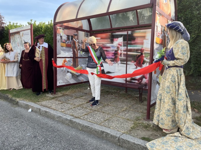Caponago: inaugurata la via Margherita Hack e le pensiline