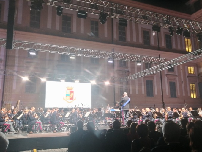 In diretta dalla Villa Reale il concerto della Banda della Polizia di Stato