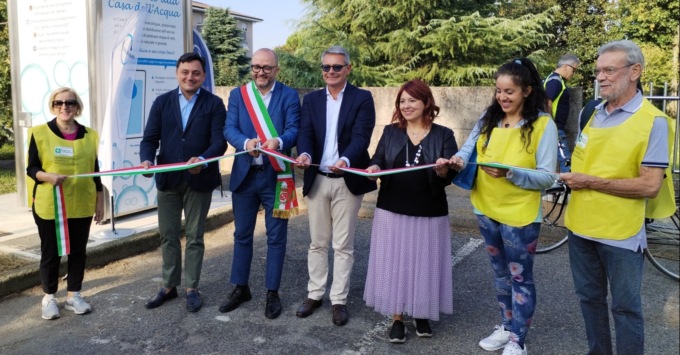 Concorezzo, inaugurata la terza Casetta dell’Acqua di BrianzAcque