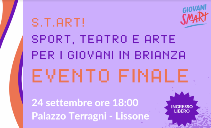 Le esperienze vissute dai giovani con il progetto “S.T.Art!” di scena domenica 24 settembre