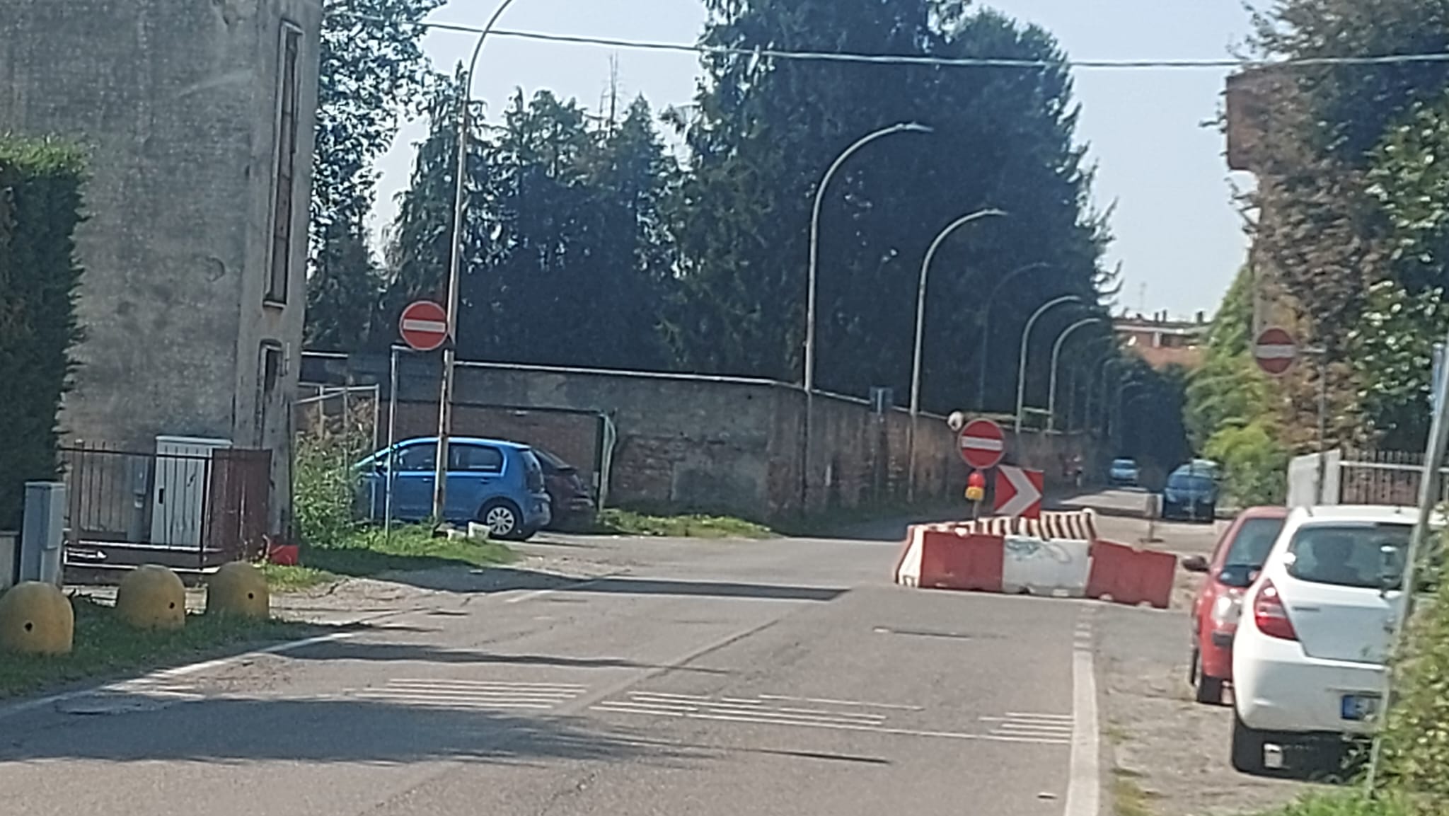 Via Vignazzola: il senso unico divide i due sindaci