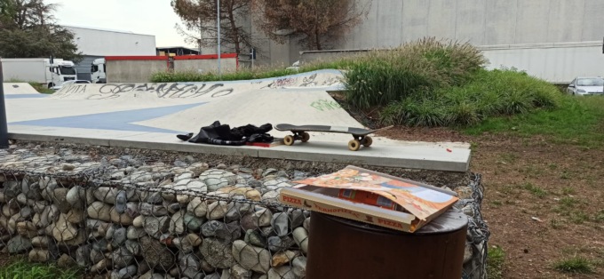 Lissone, lo skatepark di via Perosi