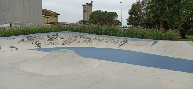Lissone, lo skatepark di via Perosi