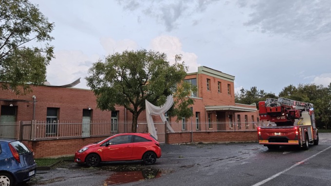Bernareggio: a una settimana dalla tromba d’aria riapre la scuola materna