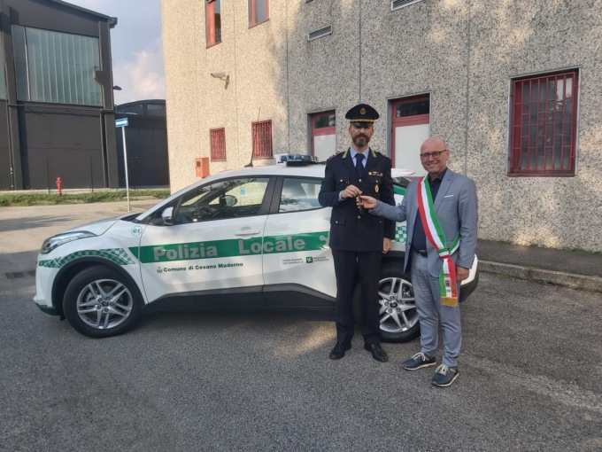 Nuova auto per la Polizia Locale di Cesano Maderno