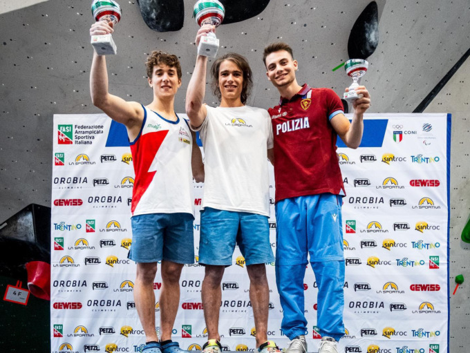 Coppa Italia boulder: Nicolò è medaglia di bronzo