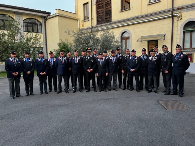 Il Neo Comandante Provinciale dei Carabinieri incontra le 16 sezioni ANC di Monza e Brianza