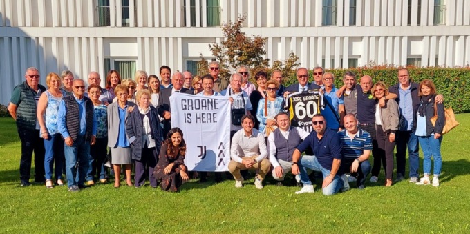 Una maglia celebrativa per i 60 anni dello Juventus fan Club Groane