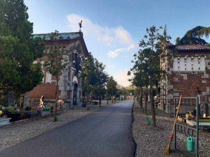 Conclusi i lavori: le foto degli interventi di restauro nel cimitero di Monza