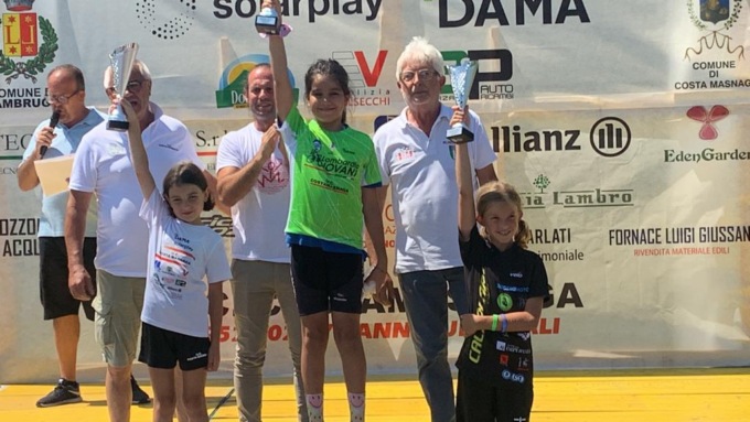 A soli nove anni Aurora Matilde è già una campionessa di ciclismo
