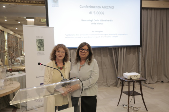 La Banca degli Occhi di Monza premiata con un contributo per migliorare i servizi ai pazienti