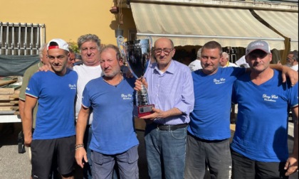 I vincitori del Trofeo Vimercati di pesca sportiva