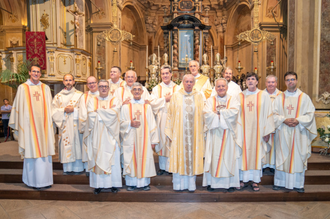 L’abbraccio di Vimercate e Burago a monsignor Rolla