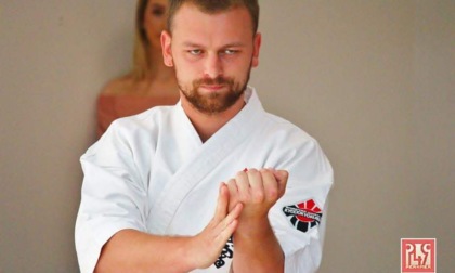 Il campione di karate stile Kyokushinkai a Monza