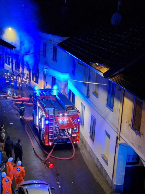 Seveso: incendio al ristorante O Sole Mio