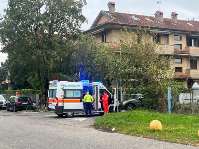 Incidente a Desio, paura per un 78enne