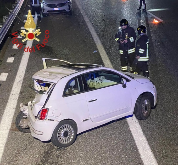 Incidente in Pedemontana tra Lazzate e Lentate, intervengono i pompieri