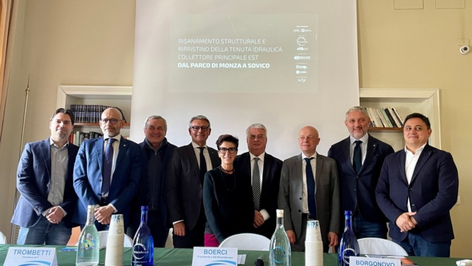 Avviato il risanamento (senza scavi) del collettore che da Sovico arriva al Parco di Monza