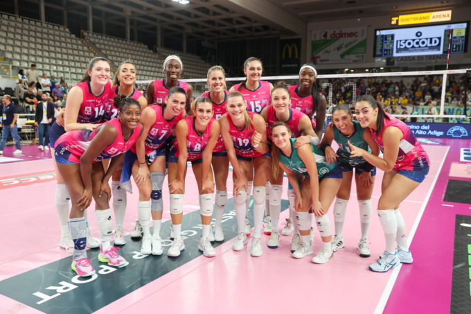 Vero Volley Milano corsara a Trento: seconda vittoria in campionato
