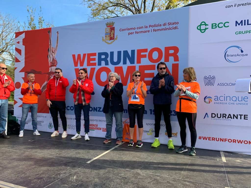 Questa mattina al Parco di Monza si è svoltala seconda edizione di "We Run For Women - Corriamo con la Polizia di Stato per fermare i femminicidi”