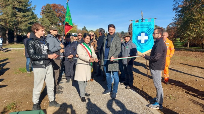 Inaugurata al Parco Dho la palestra a cielo aperto di Seveso
