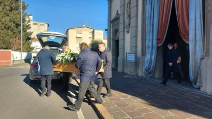Seveso: i funerali di Adriano Poletti