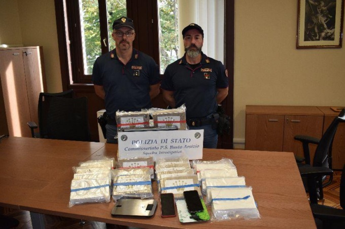 Sequestrati 20 chili di cocaina ad Agrate