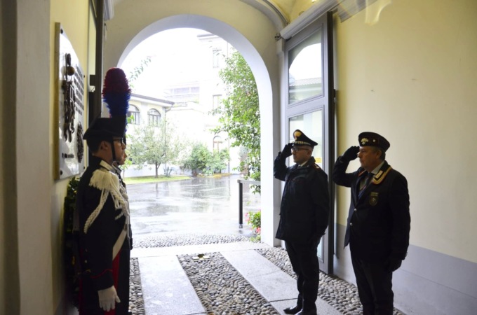 Il Comando Provinciale dei Carabinieri rende omaggio ai propri caduti