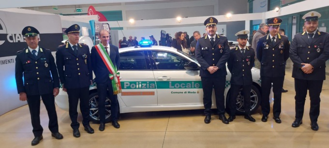 Ecco la nuova auto della Polizia locale di Meda: avrà un compito speciale