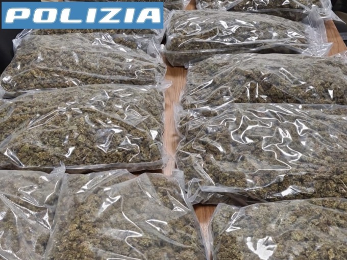Girava in macchina con quasi 15 chili di marijuana: arrestato