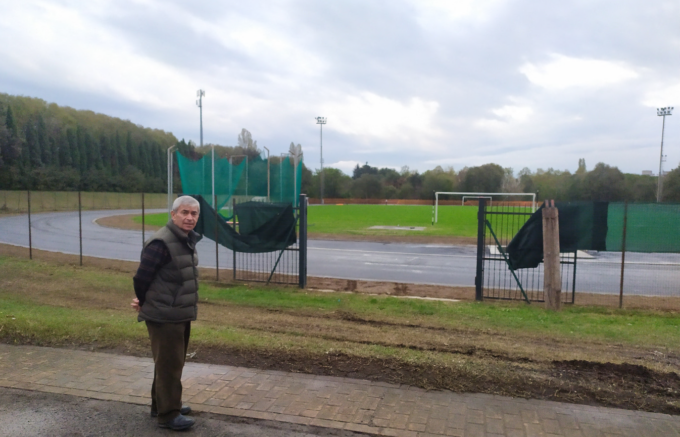 La nuova pista di atletica sta finalmente prendendo forma
