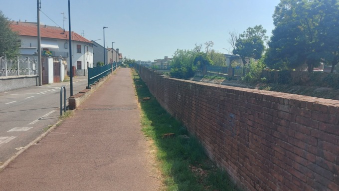 Alberi malati o instabili tagliati per la sicurezza di ciclisti e pedoni