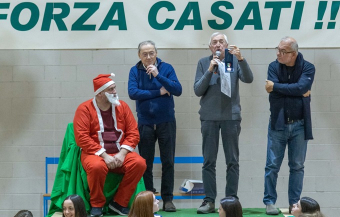 Sotto l’albero di Natale della “U.S. Casati” la medaglia d’oro del Coni
