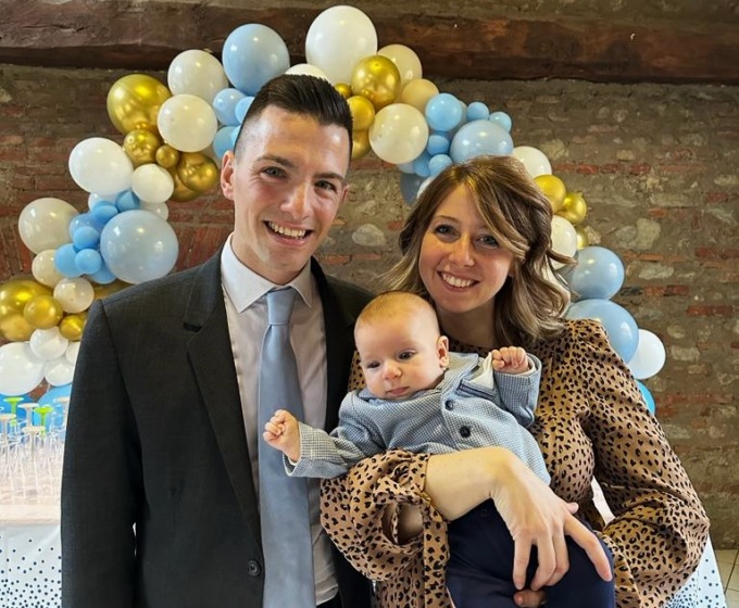 Pietro, mamma e papà: ecco  la Sacra Famiglia del «Presepe vivente»