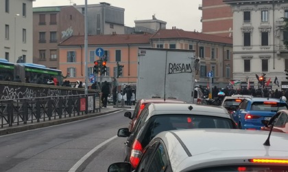 Corteo del Foa Boccaccio: traffico paralizzato in centro Monza