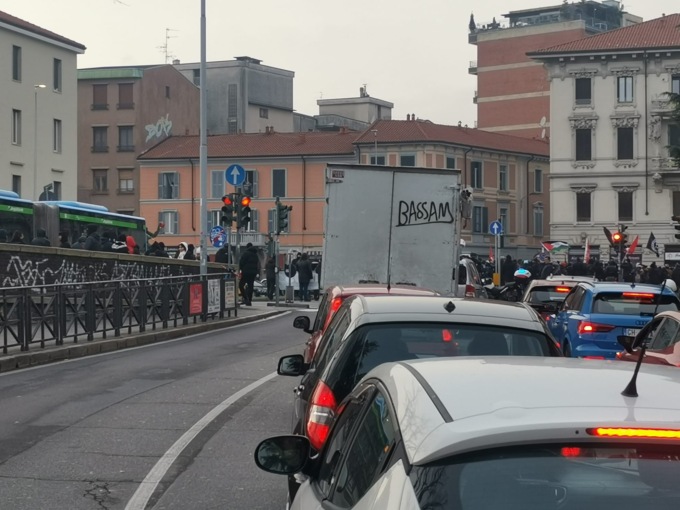 Corteo del Foa Boccaccio: traffico paralizzato in centro Monza