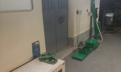 Atto vandalico alla stazione di Buttafava, rotte due convalidatrici