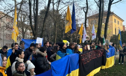 A Monza la manifestazione in sostegno dell'Ucraina