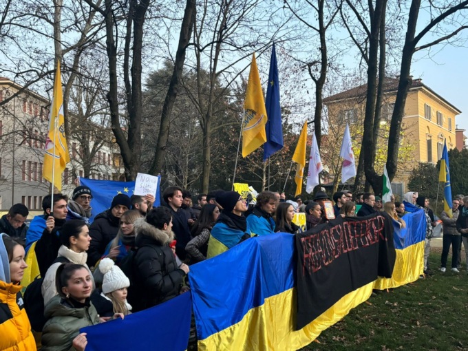 A Monza la manifestazione in sostegno dell’Ucraina