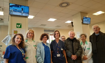 Avo Carate dona quattro monitor alla dialisi in ospedale