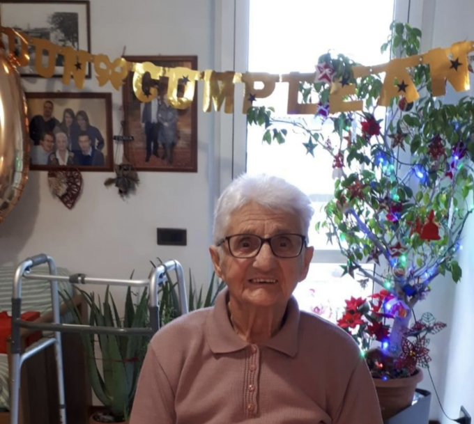 Carate, festa al Campone per i 101 anni di una nonnina