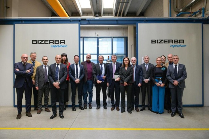 Il presidente di Assolombarda Alessandro Spada in visita a Desio