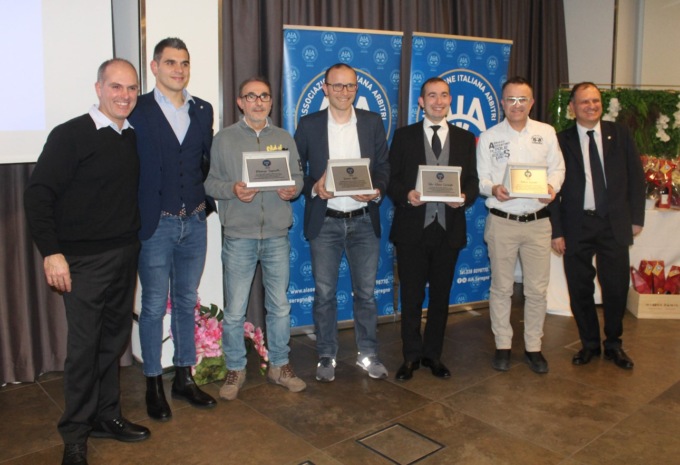 Aia Seregno ha premiato gli arbitri migliori