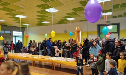 Grande festa per il centenario della scuola dell'infanzia a Veduggio