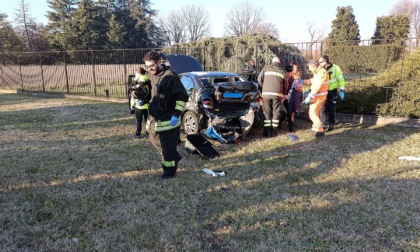 Tamponamento a catena, tre persone in ospedale