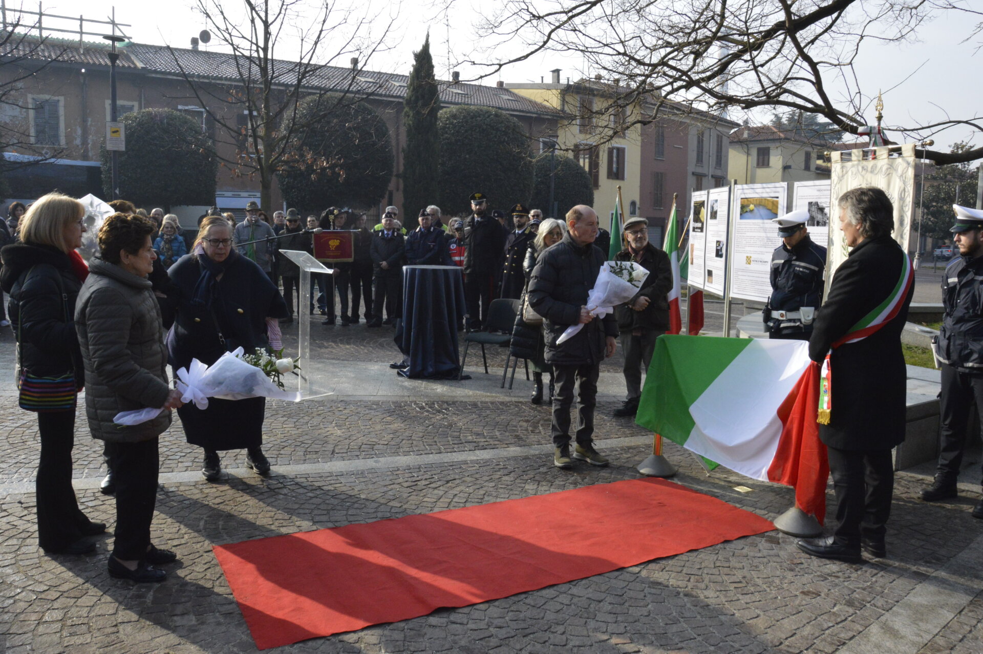 Varedo pietra inciampo Franco Crippa