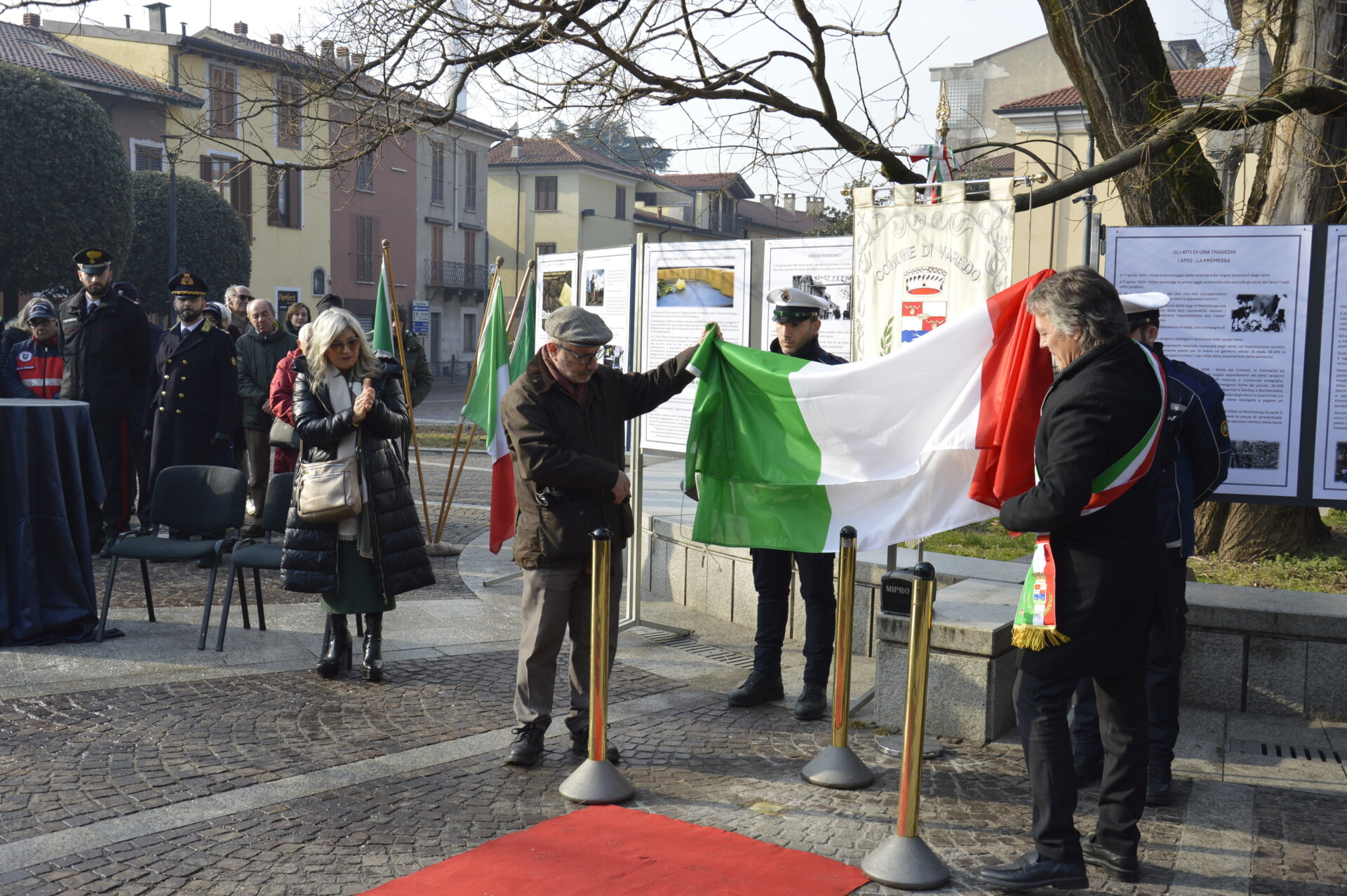 Varedo pietra inciampo Franco Crippa