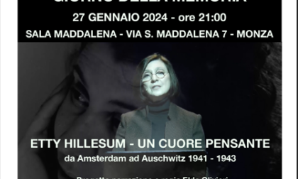 Per non dimenticare: in scena la vita di Etty Hillesum, scrittrice deportata